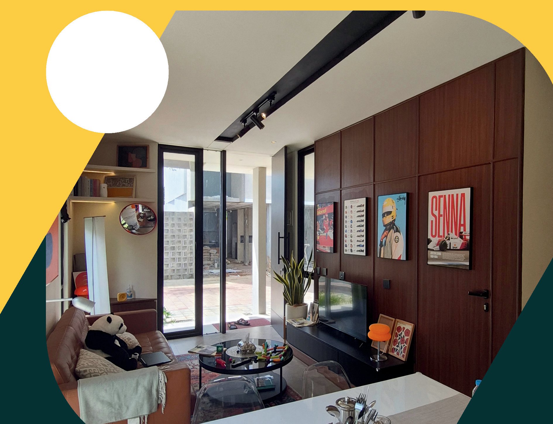 Interior Pondok Kelapa living hunian
